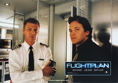 Sean Bean, Peter Sarsgaard - Flightplan - Pânico a Bordo - Cartões lobby