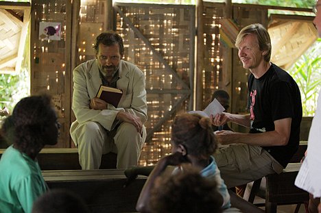 Hugh Laurie, Andrew Adamson - Mr. Pip - Dreharbeiten