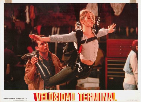 Charlie Sheen, Nastassja Kinski - Terminal velocity - vapaa pudotus - Mainoskuvat