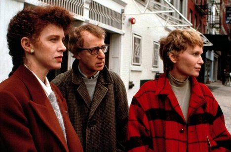 Judy Davis, Woody Allen, Mia Farrow - Marits i mullers - De la película