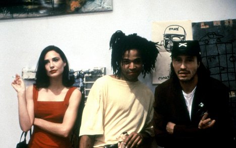 Claire Forlani, Jeffrey Wright, Michael Wincott - Basquiat - De la película