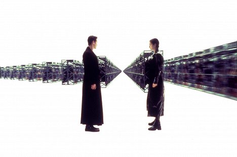 Keanu Reeves, Carrie-Anne Moss - Matrix - Z filmu