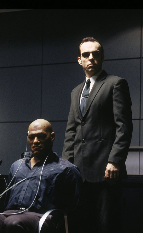 Laurence Fishburne, Hugo Weaving - Matrix - Z filmu