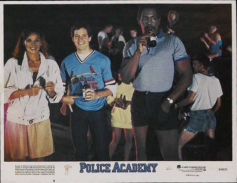Kim Cattrall, Steve Guttenberg, Bubba Smith - Loca academia de policía - Fotocromos