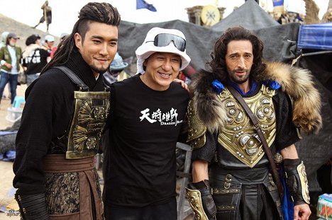 Siwon, Jackie Chan, Adrien Brody - Jackie Chan: Dragon Blade - Dreharbeiten