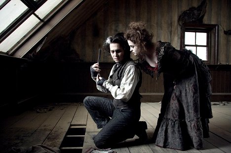Johnny Depp, Helena Bonham Carter - Sweeney Todd: The Demon Barber of Fleet Street - Photos