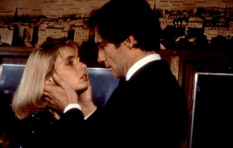 Maryam d'Abo, Timothy Dalton - James Bond - Der Hauch des Todes - Filmfotos