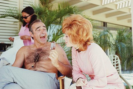 Sean Connery, Jill St. John - Diamonds Are Forever - Making of