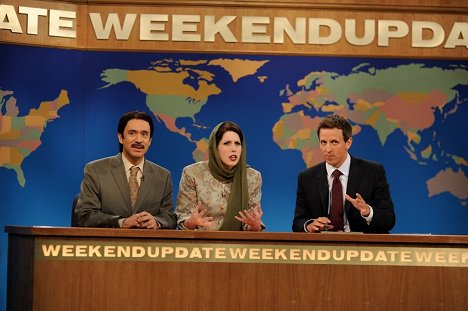 Fred Armisen, Vanessa Bayer, Seth Meyers - Saturday Night Live - Filmfotos