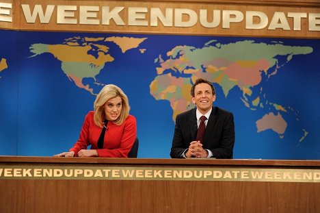 Kate McKinnon, Seth Meyers - Saturday Night Live - Filmfotos