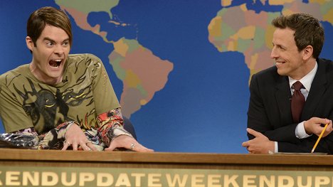Bill Hader, Seth Meyers - Saturday Night Live - Photos