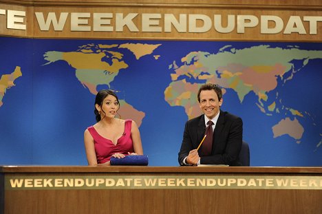 Cecily Strong, Seth Meyers - Saturday Night Live - Filmfotos