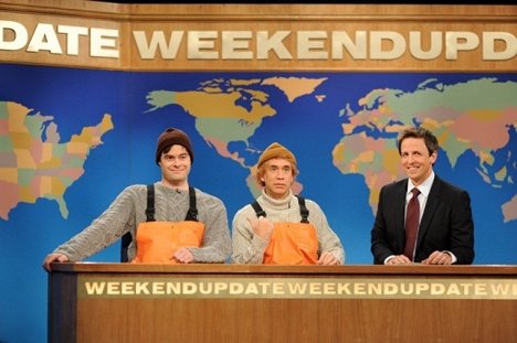 Bill Hader, Fred Armisen, Seth Meyers - Saturday Night Live - Van film