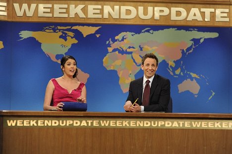 Cecily Strong, Seth Meyers - Saturday Night Live - Filmfotók