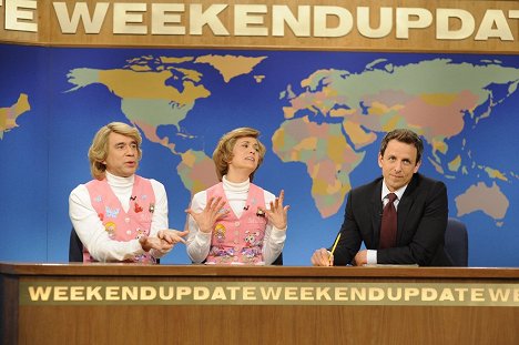 Fred Armisen, Kristen Wiig, Seth Meyers - Saturday Night Live - Van film