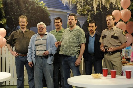 Bill Hader, Bobby Moynihan, Taran Killam, Ben Affleck, Fred Armisen, Jason Sudeikis - Saturday Night Live - Film