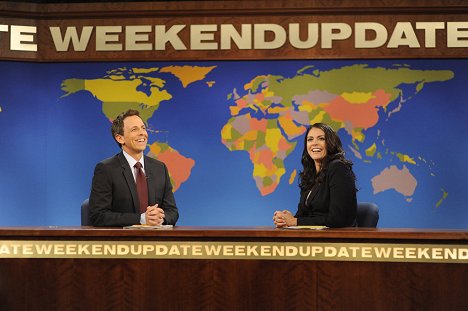 Seth Meyers, Cecily Strong - Saturday Night Live - Filmfotos