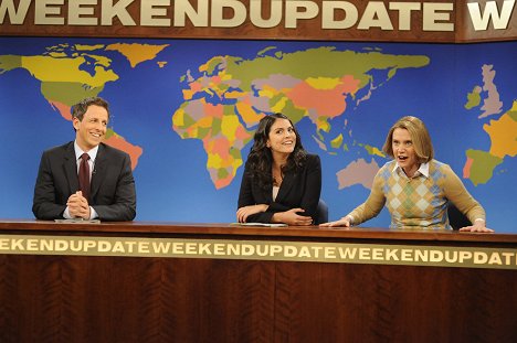 Seth Meyers, Cecily Strong, Kate McKinnon - Saturday Night Live - Photos