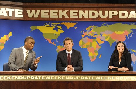 Jay Pharoah, Seth Meyers, Cecily Strong - Saturday Night Live - Z filmu