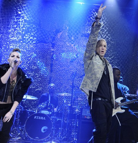 Skylar Grey, Eminem - Saturday Night Live - Photos