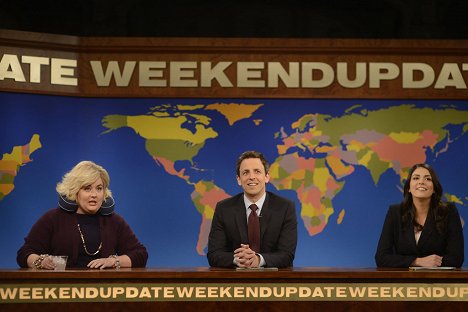 Aidy Bryant, Seth Meyers, Cecily Strong - Saturday Night Live - Z filmu