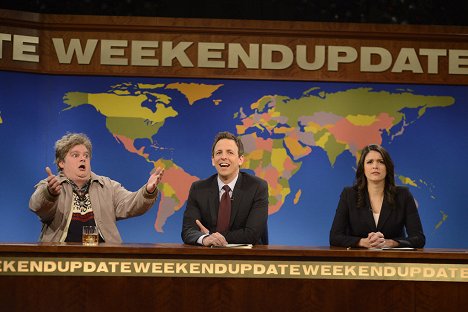 Bobby Moynihan, Seth Meyers, Cecily Strong - Saturday Night Live - De la película