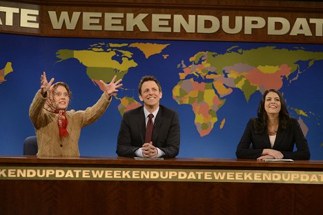 Kate McKinnon, Seth Meyers, Cecily Strong - Saturday Night Live - Z filmu