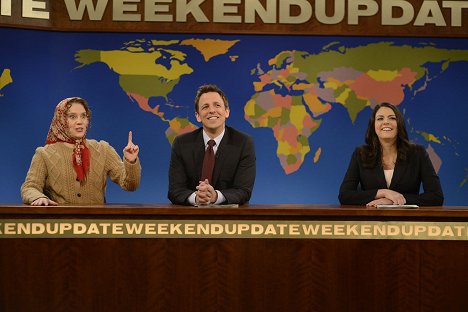 Kate McKinnon, Seth Meyers, Cecily Strong - Saturday Night Live - Filmfotos
