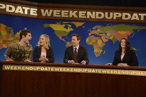 Bill Hader, Amy Poehler, Seth Meyers, Cecily Strong - Saturday Night Live - Van film