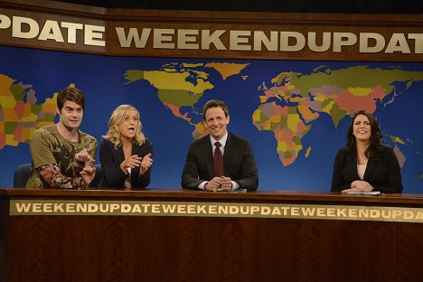 Bill Hader, Amy Poehler, Seth Meyers, Cecily Strong - Saturday Night Live - Filmfotók