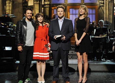 James Franco, Zooey Deschanel, Seth Rogen, Taylor Swift - Saturday Night Live - Filmfotos