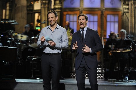 Seth Meyers, Andy Samberg - Saturday Night Live - Photos