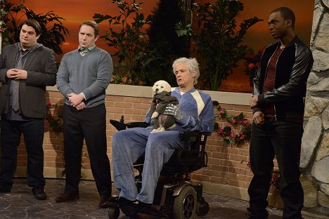 Bobby Moynihan, Beck Bennett, Jim Carrey, Jay Pharoah - Saturday Night Live - Van film