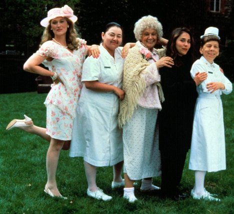 Meryl Streep, Roseanne Barr, Susan Seidelman, Linda Hunt - Vida y amores de una diablesa - Promoción
