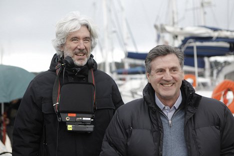 Jacques Maillot, Daniel Auteuil - La Mer à boire - De filmagens