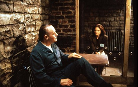 Anthony Hopkins, Jodie Foster - Mlčení jehňátek - Z filmu