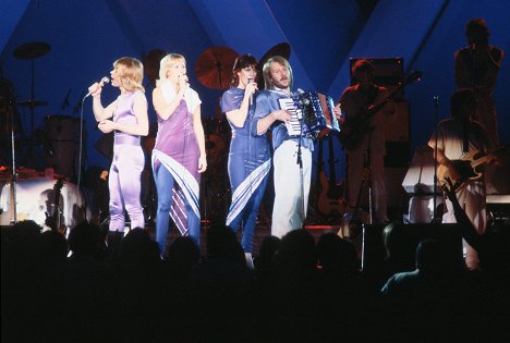 Björn Ulvaeus, Agnetha Fältskog, Anni-Frid Lyngstad, Benny Andersson - ABBA in Concert - Filmfotók