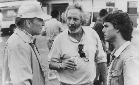 Robert Duvall, Robert Towne, Tom Cruise - Jours de tonnerre - Tournage