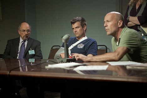 Richard Schiff, Josh Duhamel, Bruce Willis - Fuego cruzado - De la película