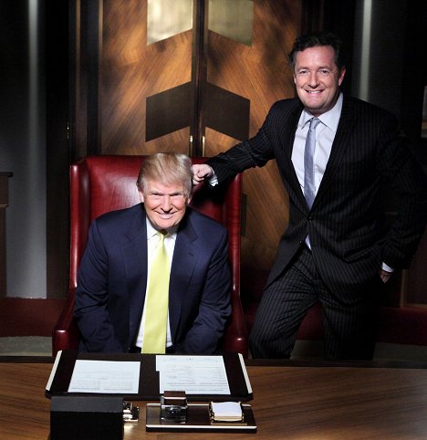 Donald Trump, Piers Morgan - The Apprentice - Forgatási fotók
