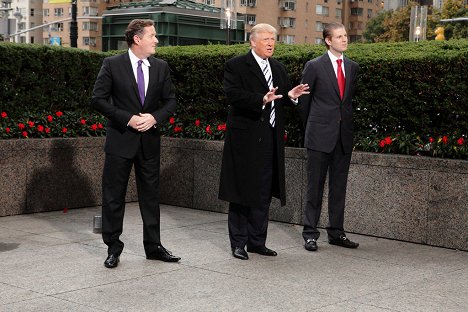 Piers Morgan, Donald Trump, Eric Trump - The Apprentice - Photos