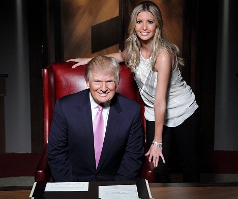 Donald Trump, Ivanka Trump - The Apprentice - Forgatási fotók