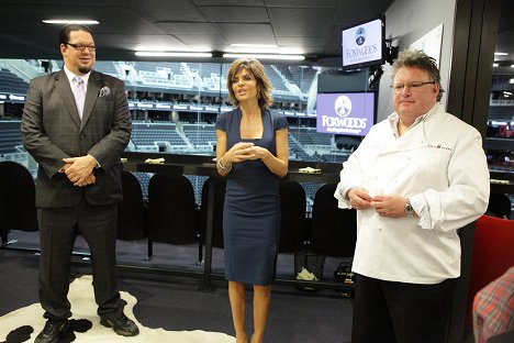 Penn Jillette, Lisa Rinna, David Burke