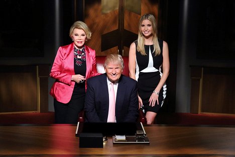 Joan Rivers, Donald Trump, Ivanka Trump - The Apprentice - Forgatási fotók