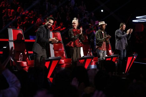 Adam Levine, Gwen Stefani, Pharrell Williams, Blake Shelton - The Voice - Photos