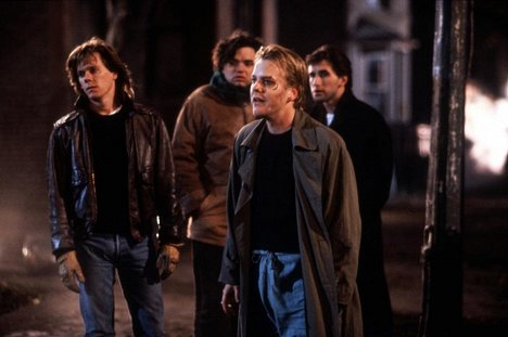 Kevin Bacon, Oliver Platt, Kiefer Sutherland, William Baldwin - Egyenesen át - Filmfotók