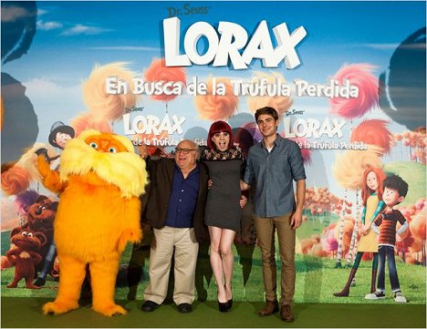Danny DeVito, Angy Fernández, Zac Efron - Dr. Seuss' De Lorax en het verdwenen bos - Promo