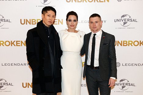 Miyavi, Angelina Jolie, Jack O'Connell - Nezlomný - Z akcí
