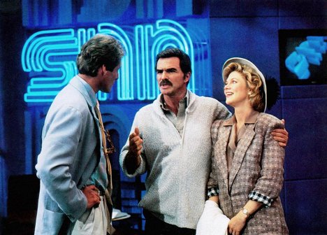 Christopher Reeve, Burt Reynolds, Kathleen Turner - Eine Frau steht ihren Mann - Filmfotos