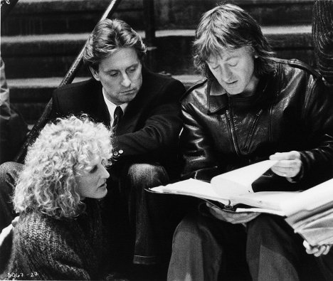Glenn Close, Michael Douglas, Adrian Lyne - Osudová přitažlivost - Z natáčení